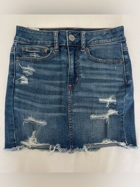 3/$25American Eagle Super Stretch Denim Jean Skirt 0